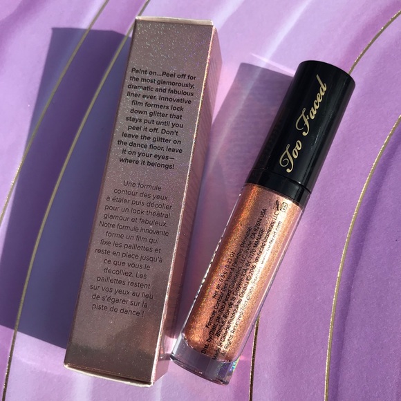 Too Faced Glitter Pop Eyeliner Yes Way Rosé - Picture 2 of 6